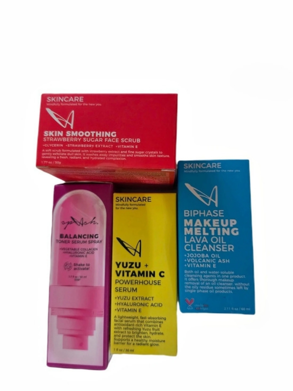 LA Splash Skincare 4-Piece Set NWT
